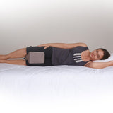 Person using a Leg Spacer Positioning Pillow