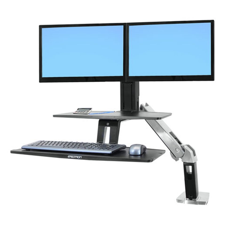 Ergotron WorkFit-A with Suspended Keyboard