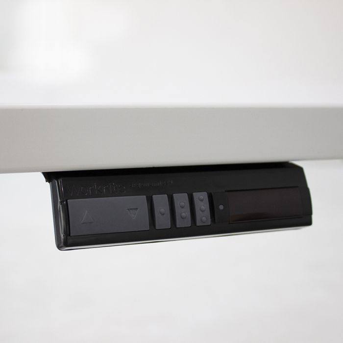 Workrite Sierra HX Electric 3 Leg Standing Desk Base, Flat Foot