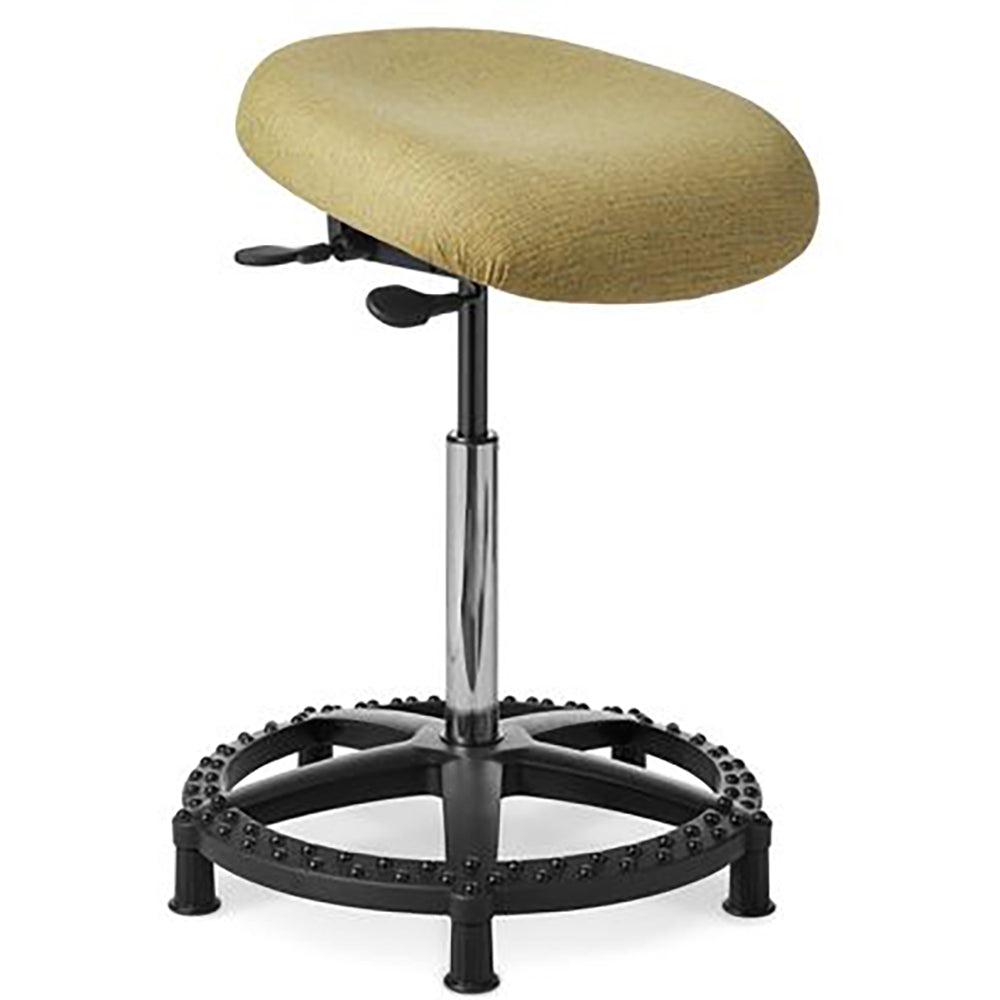 Office Master Sit/Stand Workstool WS15VS - Angled View - Beige