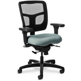 Office Master Mesh Back YS74 - With Arms - Angled View