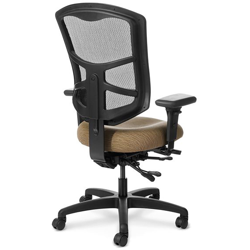 Office Master Mesh Highback Executive YS88 - With Arms - Back View