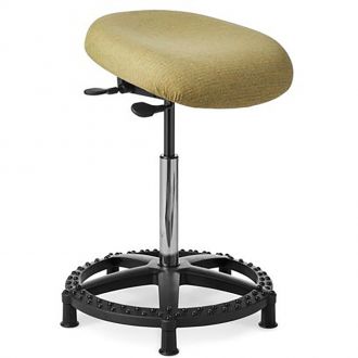 Office Master Sit/Stand Workstool WS15VS - Angled View - Beige